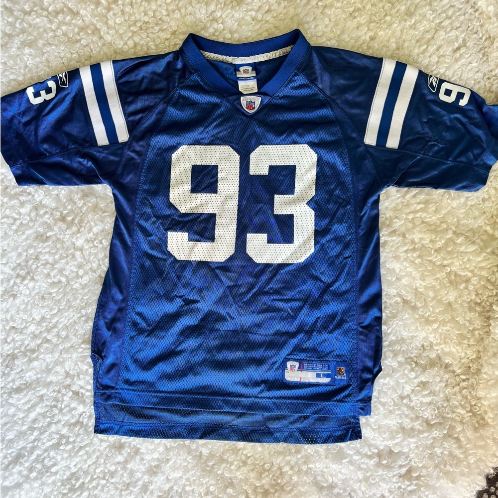 NFL Indianapolis Colts #93 Dwight Freeney Super Bowl Reebok Jersey Youth Jersey